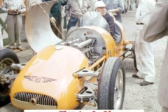 racecarwithenginehoodopened1950s