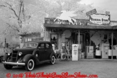 Hackberry General Store, Infrared View